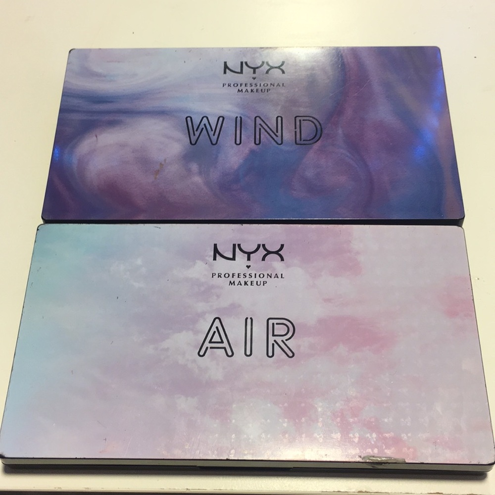 2 NYX elements palettes